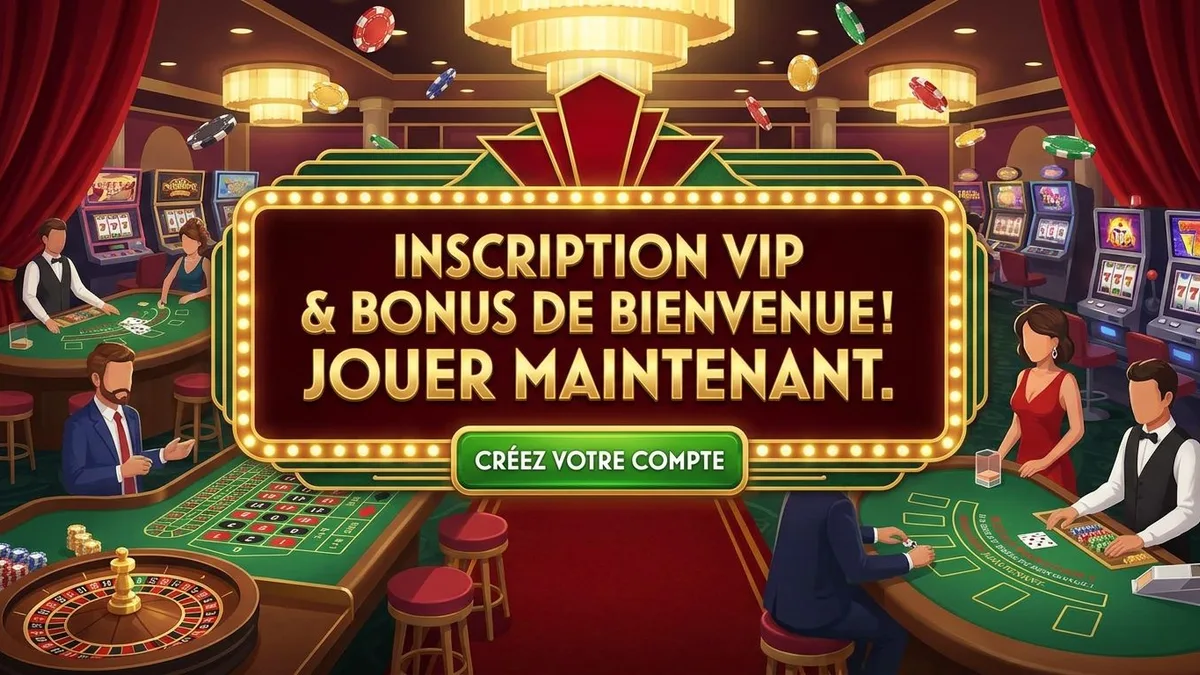 Inscription avec bonus